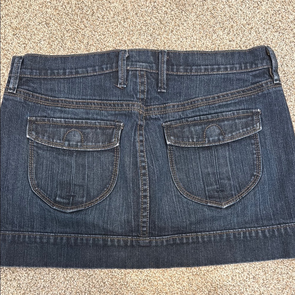 Old Navy Blue Casual Mini Skirt - Picture 3 of 3